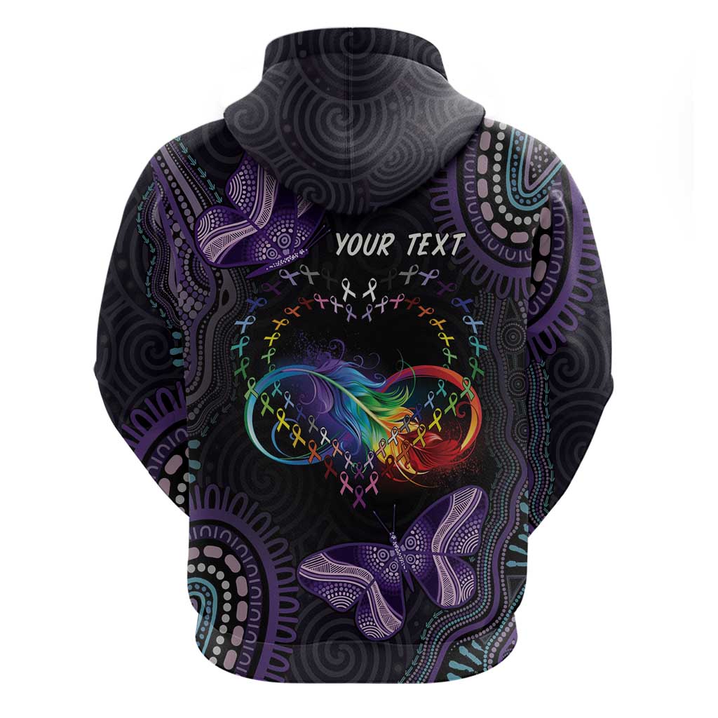 Australia Aboriginal Dot Arts Hoodie Fight Cancer In All Colors LT7 - Vibe Hoodie Shop