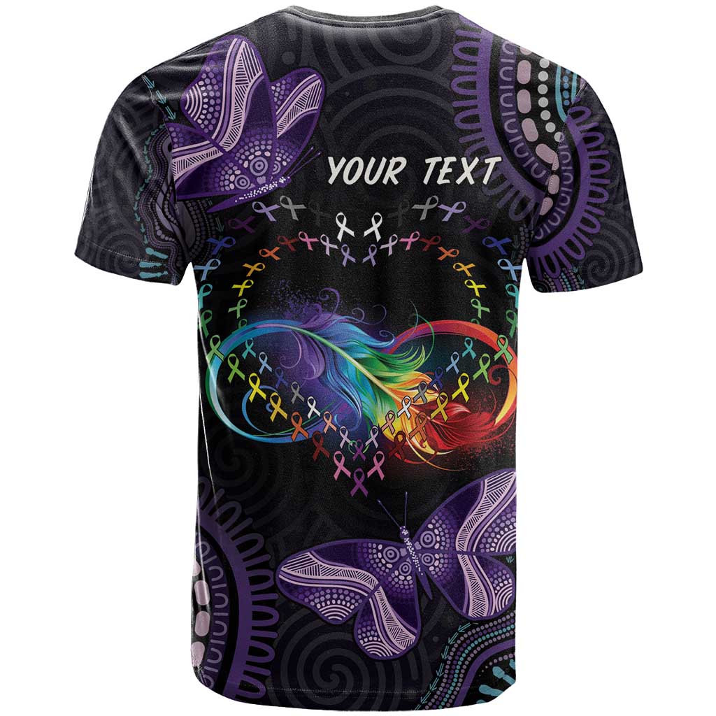 Australia Aboriginal Dot Arts T Shirt Fight Cancer In All Colors - Vibe Hoodie Shop