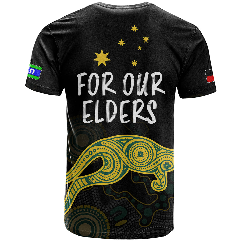 NAIDOC Week 2023 T Shirt Australia Soccer Matildas - For Our Elders - Vibe Hoodie Shop