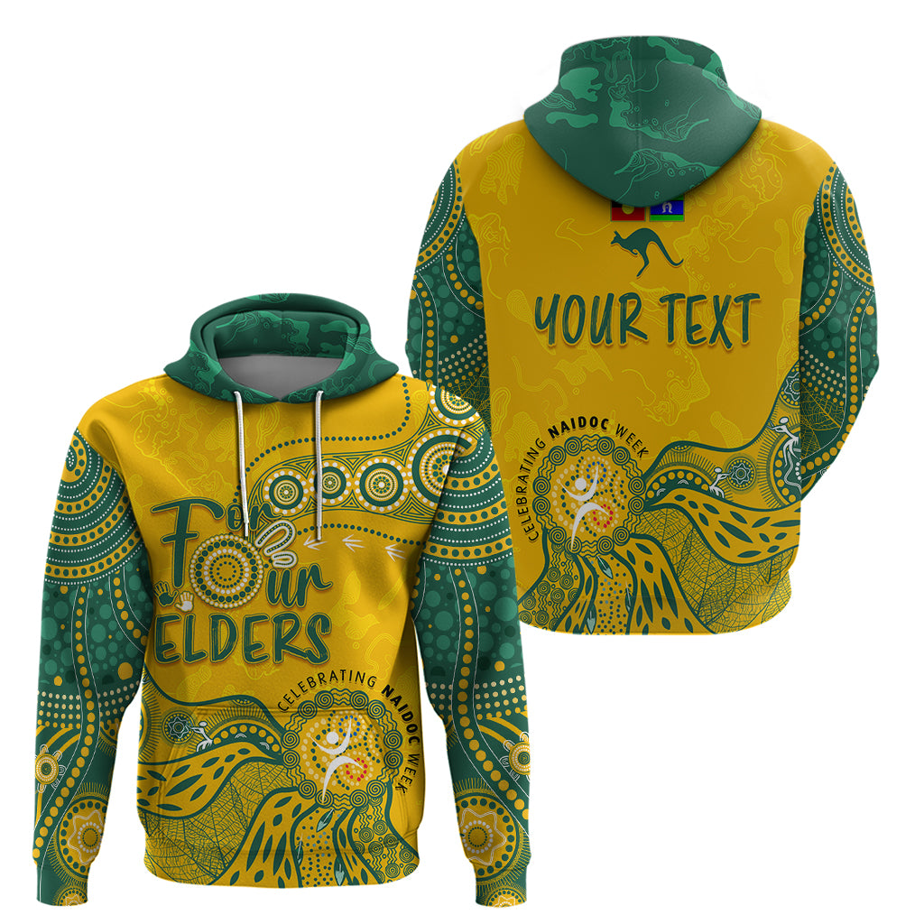 Personalised NAIDOC Week 2023 Aboriginal Hoodie Australia Socceroos Indigenous LT7 - Vibe Hoodie Shop