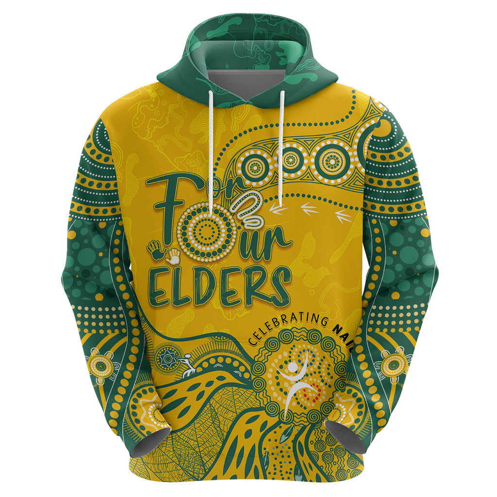 Personalised NAIDOC Week 2023 Aboriginal Hoodie Australia Socceroos Indigenous LT7 - Vibe Hoodie Shop