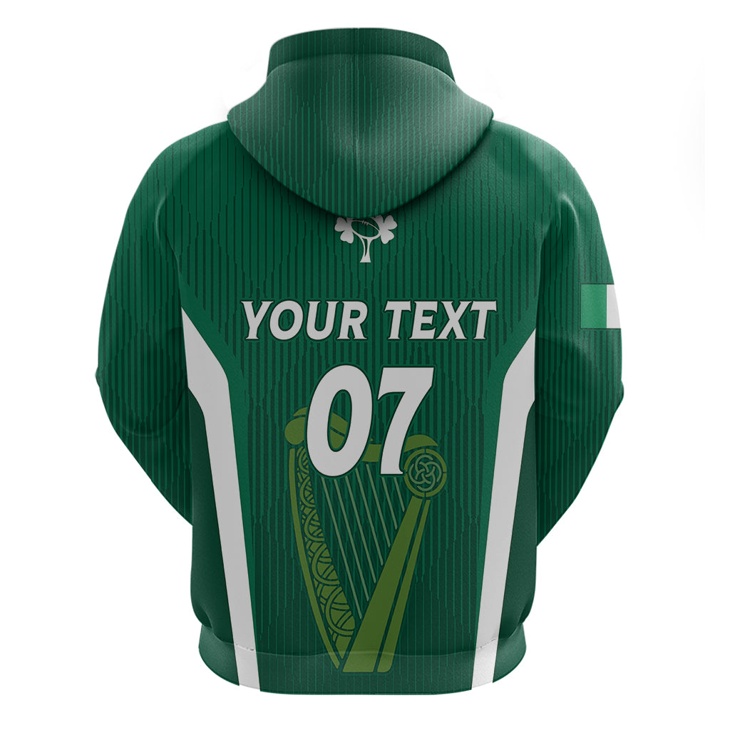 Personalised Ireland Rugby Hoodie World Cup 2023 GO Shamrocks LT7 - Vibe Hoodie Shop