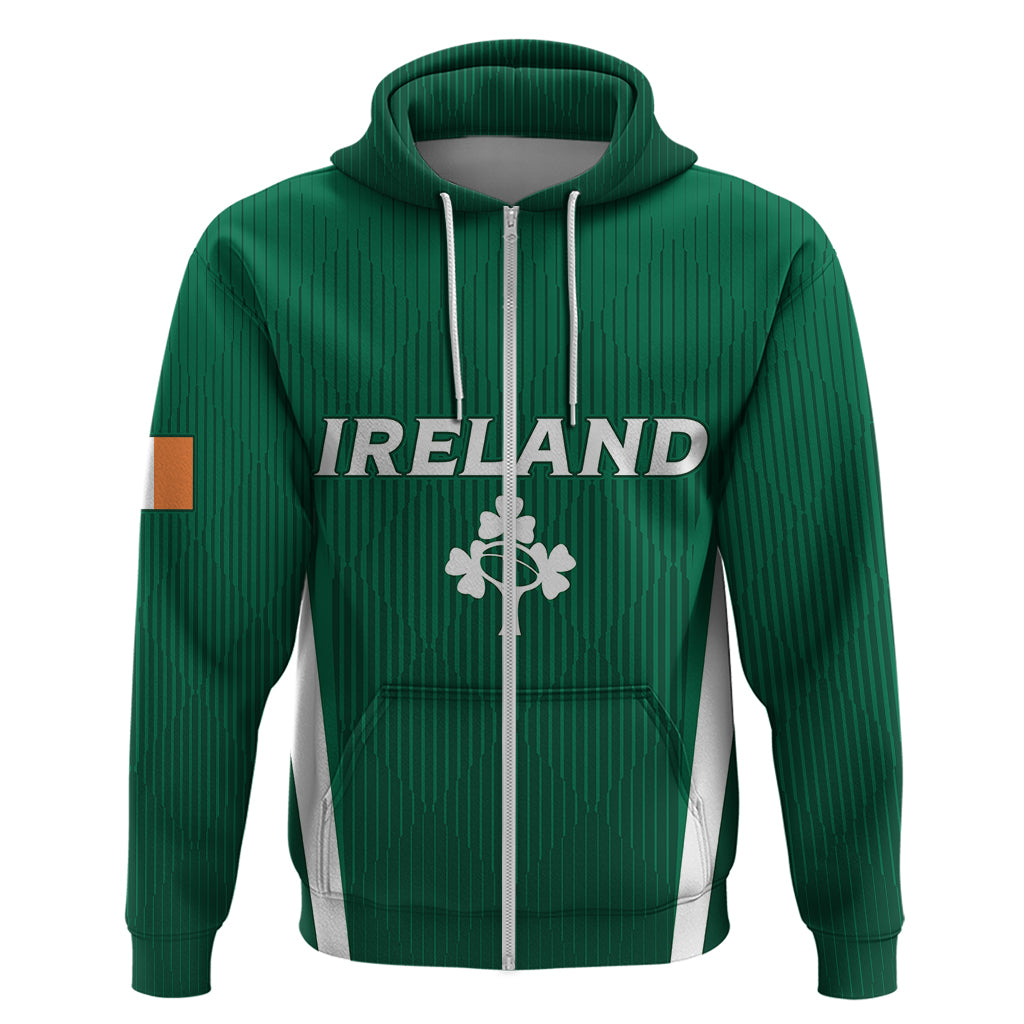 Personalised Ireland Rugby Hoodie World Cup 2023 GO Shamrocks LT7 - Vibe Hoodie Shop
