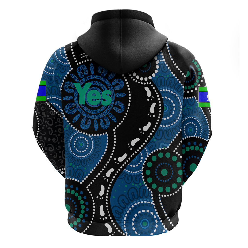 Australia Indigenous Hoodie Vote Yes Aboriginal Torres Strait LT7 - Vibe Hoodie Shop