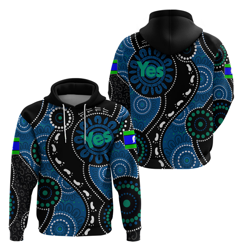 Australia Indigenous Hoodie Vote Yes Aboriginal Torres Strait LT7 - Vibe Hoodie Shop