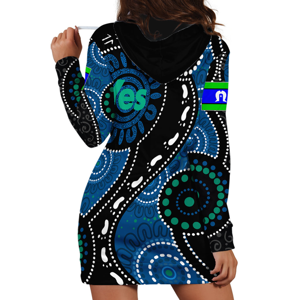 Australia Indigenous Hoodie Dress Vote Yes Aboriginal Torres Strait - Vibe Hoodie Shop