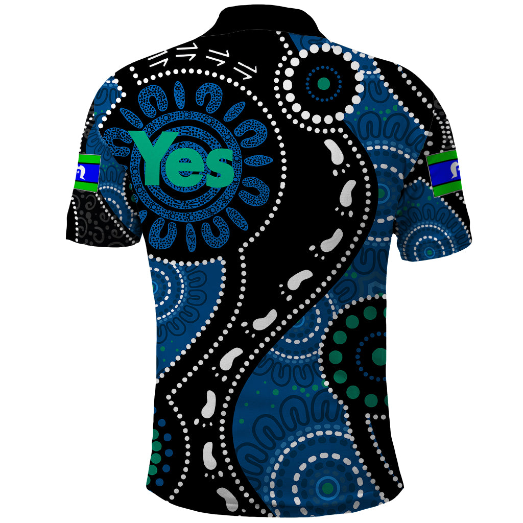 Australia Indigenous Polo Shirt Vote Yes Aboriginal Torres Strait - Vibe Hoodie Shop