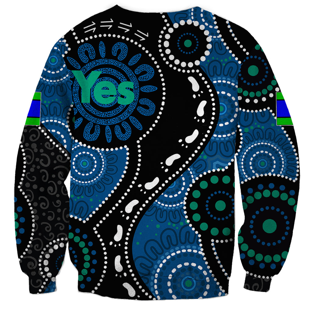 Australia Indigenous Sweatshirt Vote Yes Aboriginal Torres Strait - Vibe Hoodie Shop