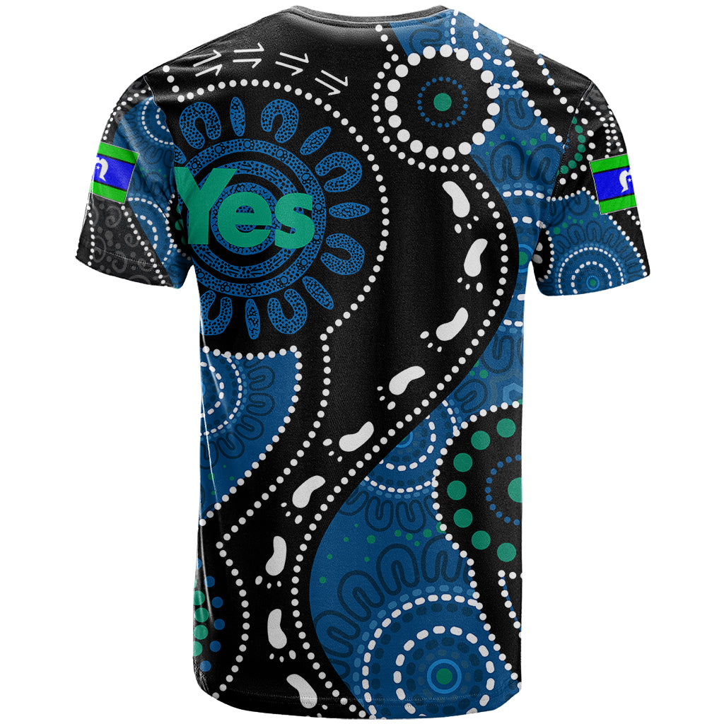 Australia Indigenous T Shirt Vote Yes Aboriginal Torres Strait - Vibe Hoodie Shop