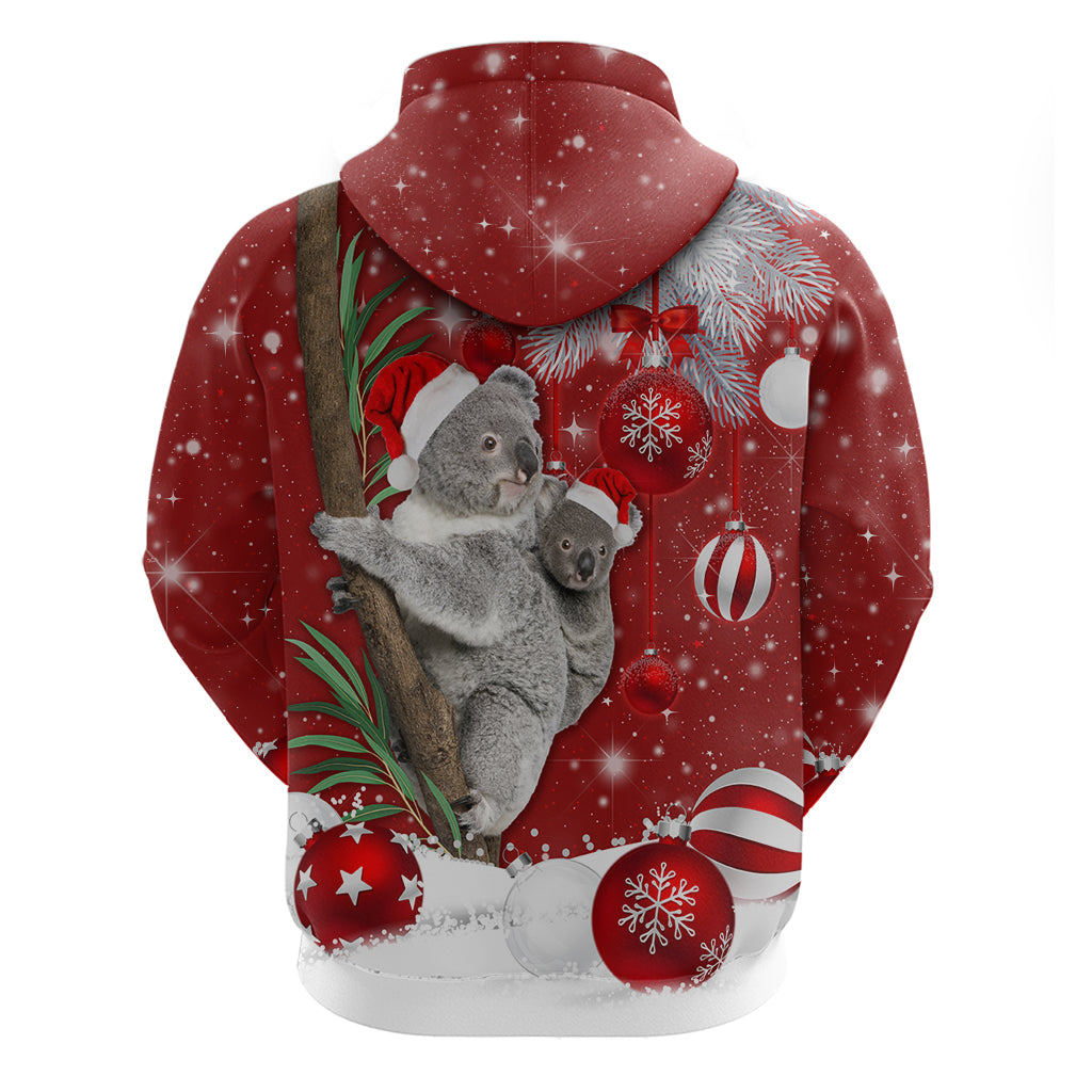 Australia Christmas Hoodie Santa Koala Ver02 LT7 - Vibe Hoodie Shop