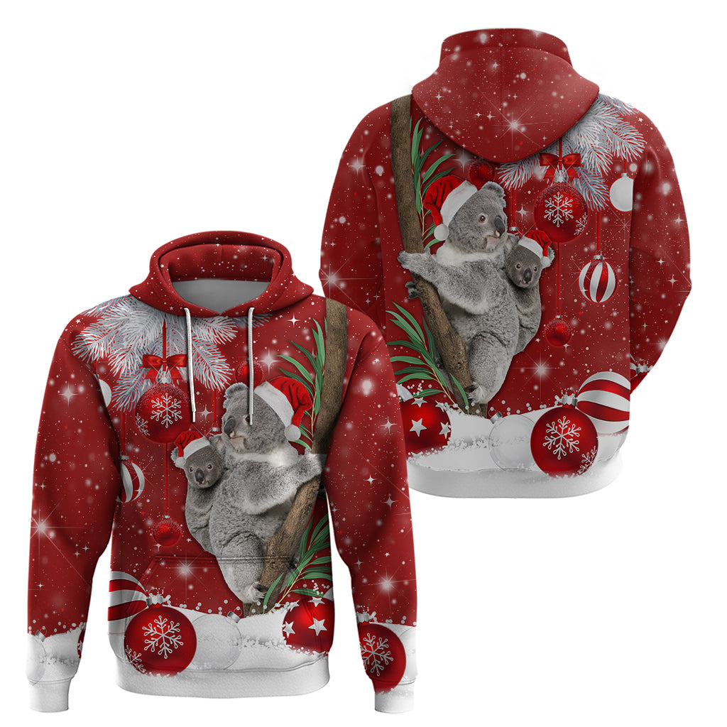 Australia Christmas Hoodie Santa Koala Ver02 LT7 - Vibe Hoodie Shop