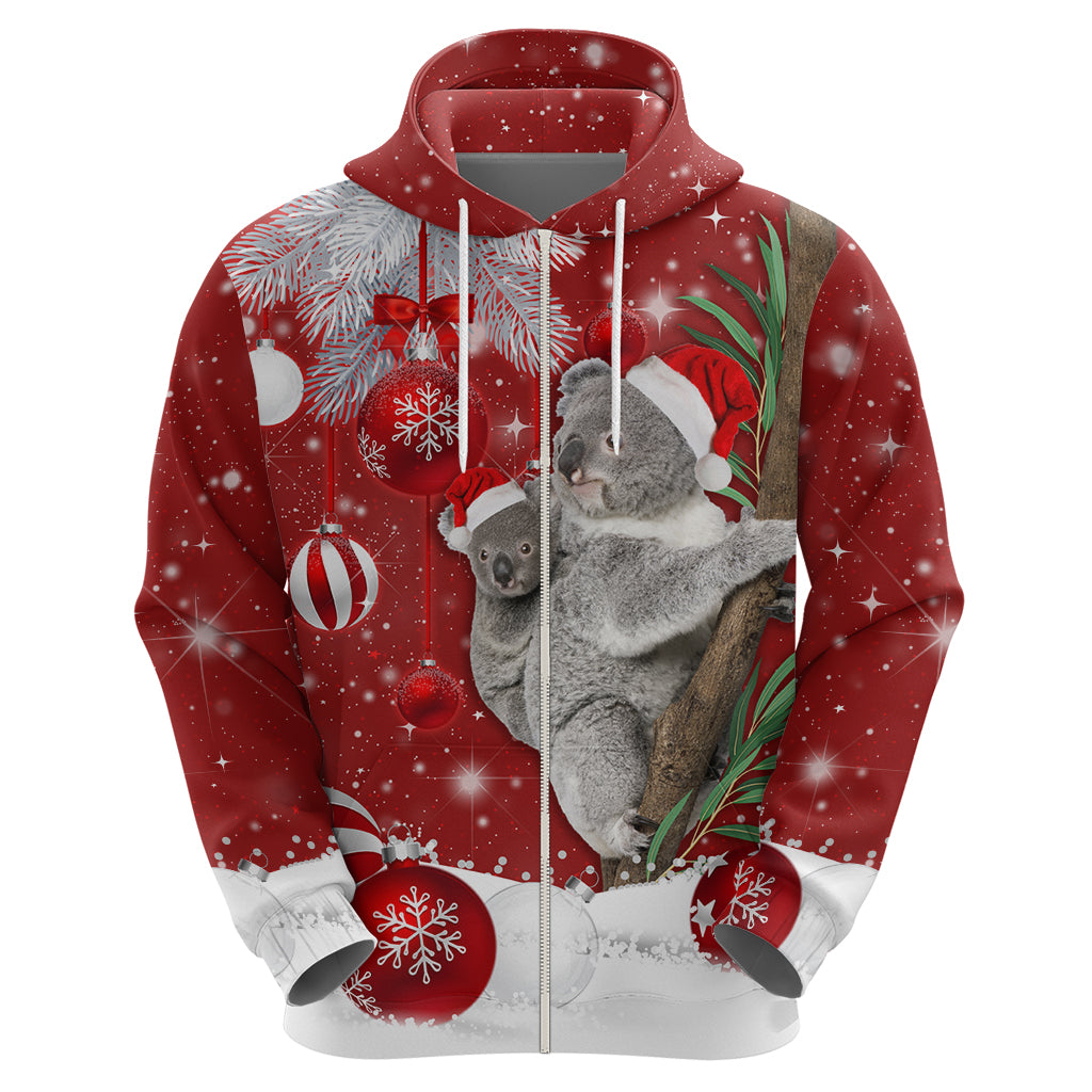 Australia Christmas Hoodie Santa Koala Ver02 LT7 - Vibe Hoodie Shop