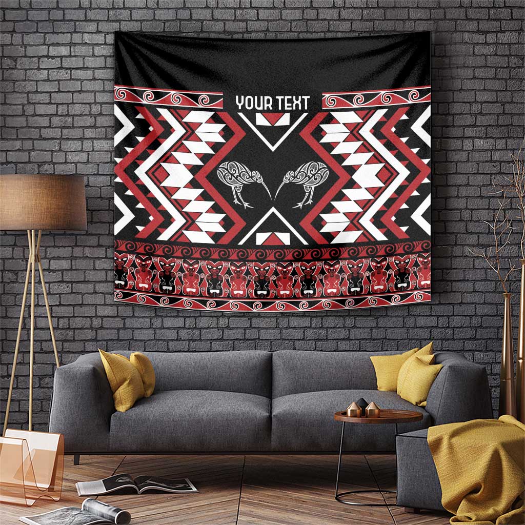 Personalised Taniko Motifs Aotearoa Tapestry Waitangi Kowhaiwhai Kiwi - Vibe Hoodie Shop