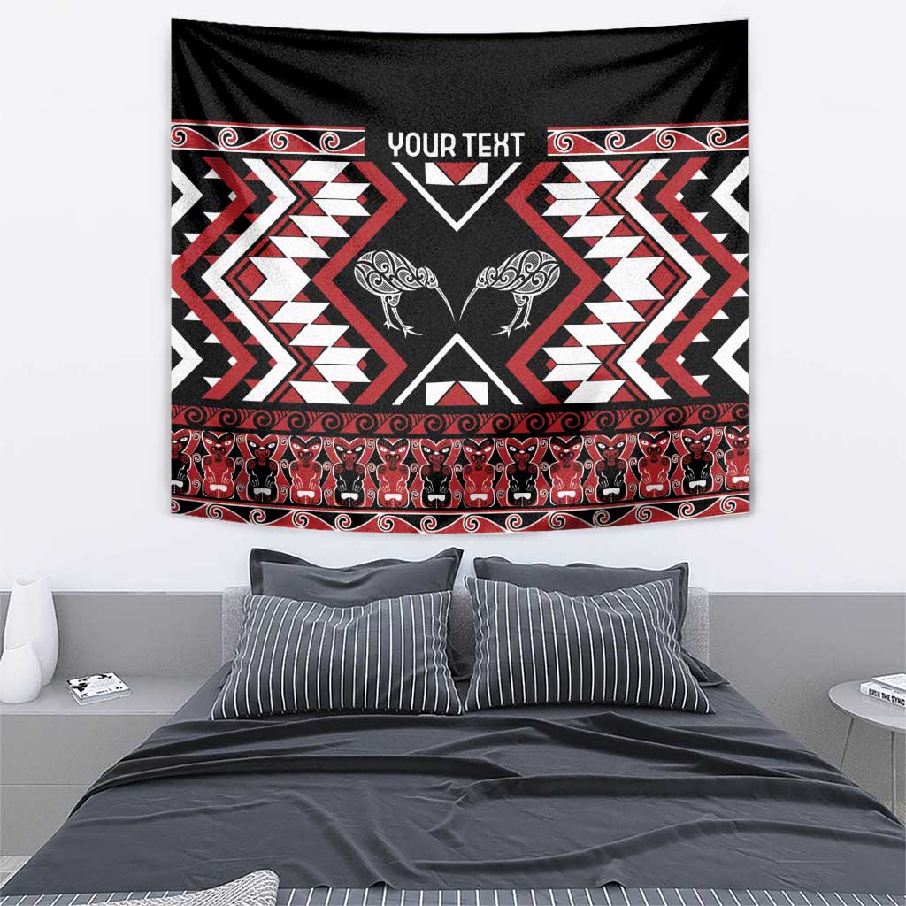 Personalised Taniko Motifs Aotearoa Tapestry Waitangi Kowhaiwhai Kiwi - Vibe Hoodie Shop