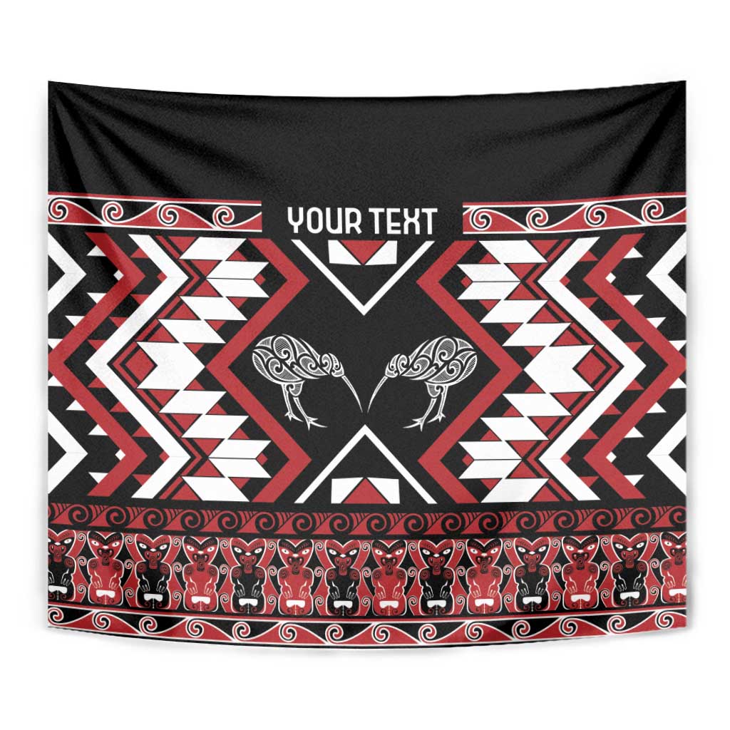 Personalised Taniko Motifs Aotearoa Tapestry Waitangi Kowhaiwhai Kiwi - Vibe Hoodie Shop