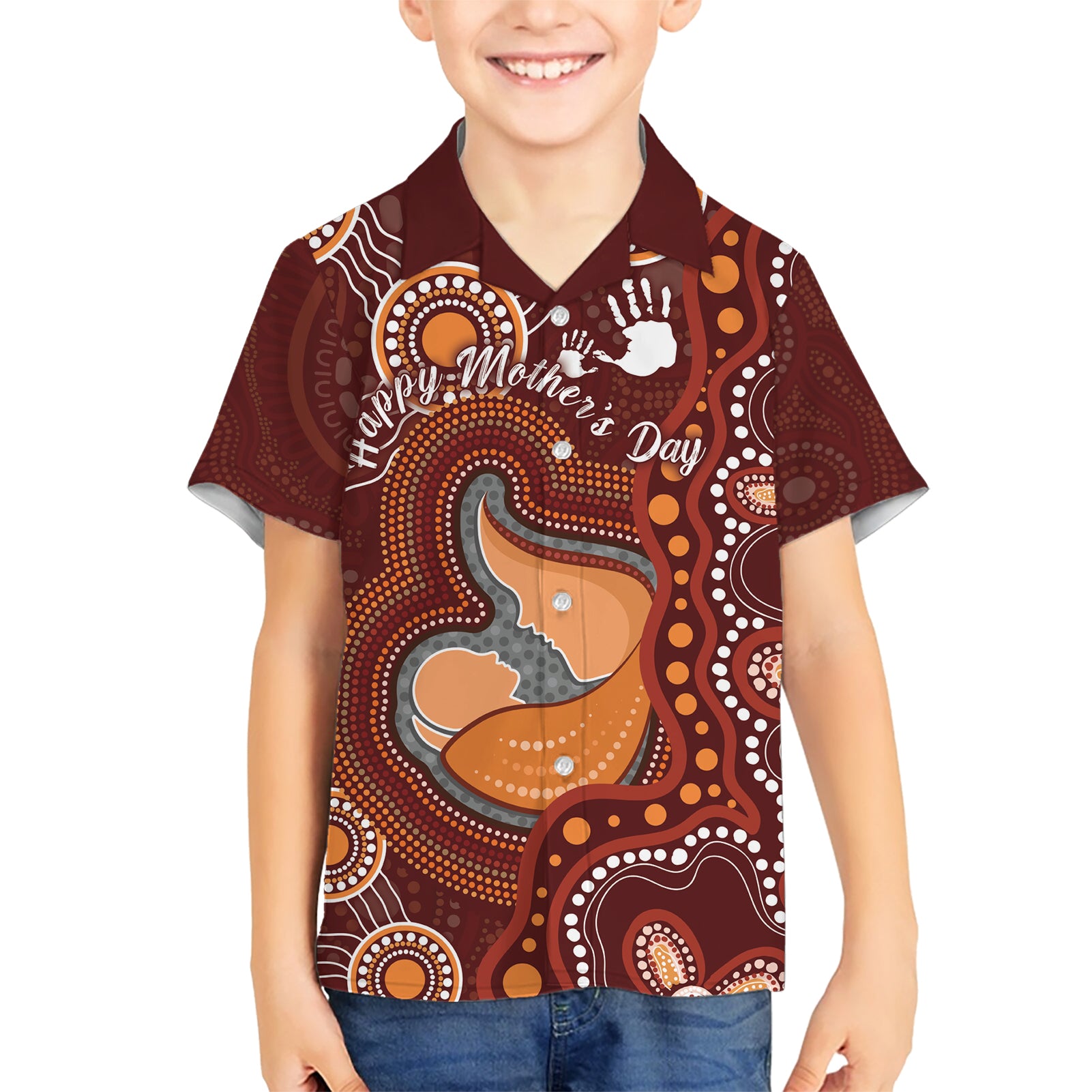 Australia Mother's Day Indigenous Hawaiian Shirt Aboriginal Art - Vibe Hoodie Shop