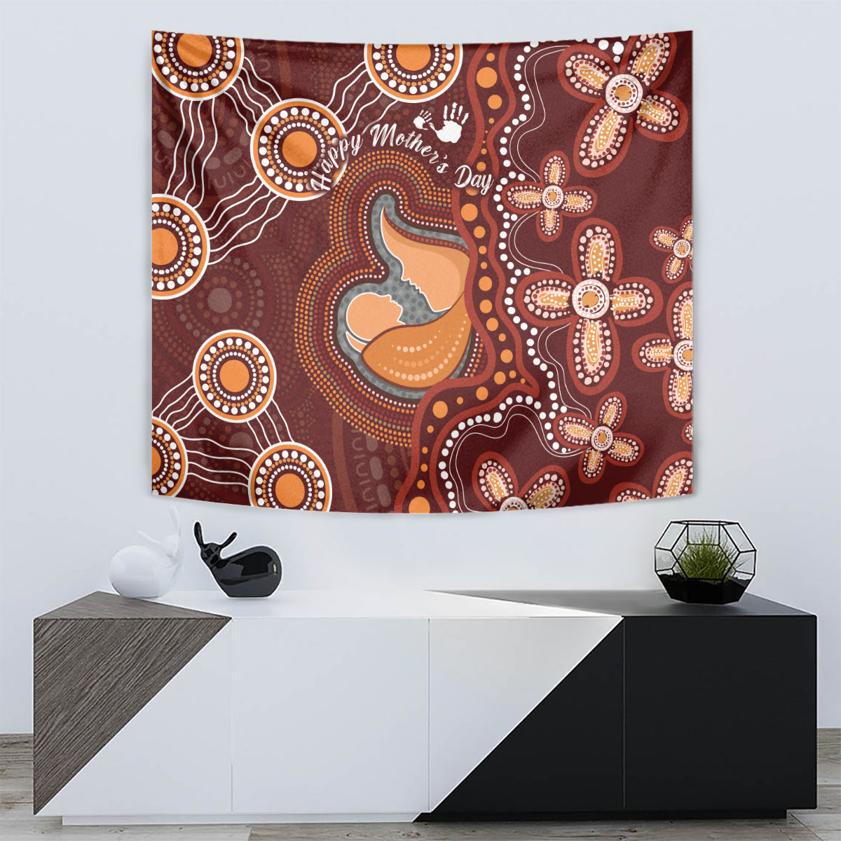 Australia Mother's Day Indigenous Tapestry Aboriginal Art - Vibe Hoodie Shop