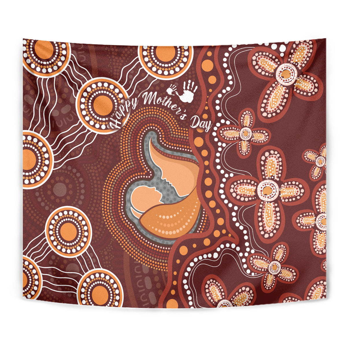 Australia Mother's Day Indigenous Tapestry Aboriginal Art - Vibe Hoodie Shop