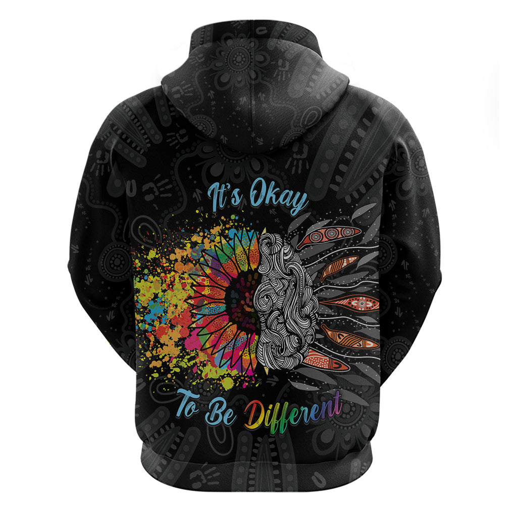 Australia Aboriginal Hoodie Autism It's Okay To Be Different LT7 - Vibe Hoodie Shop