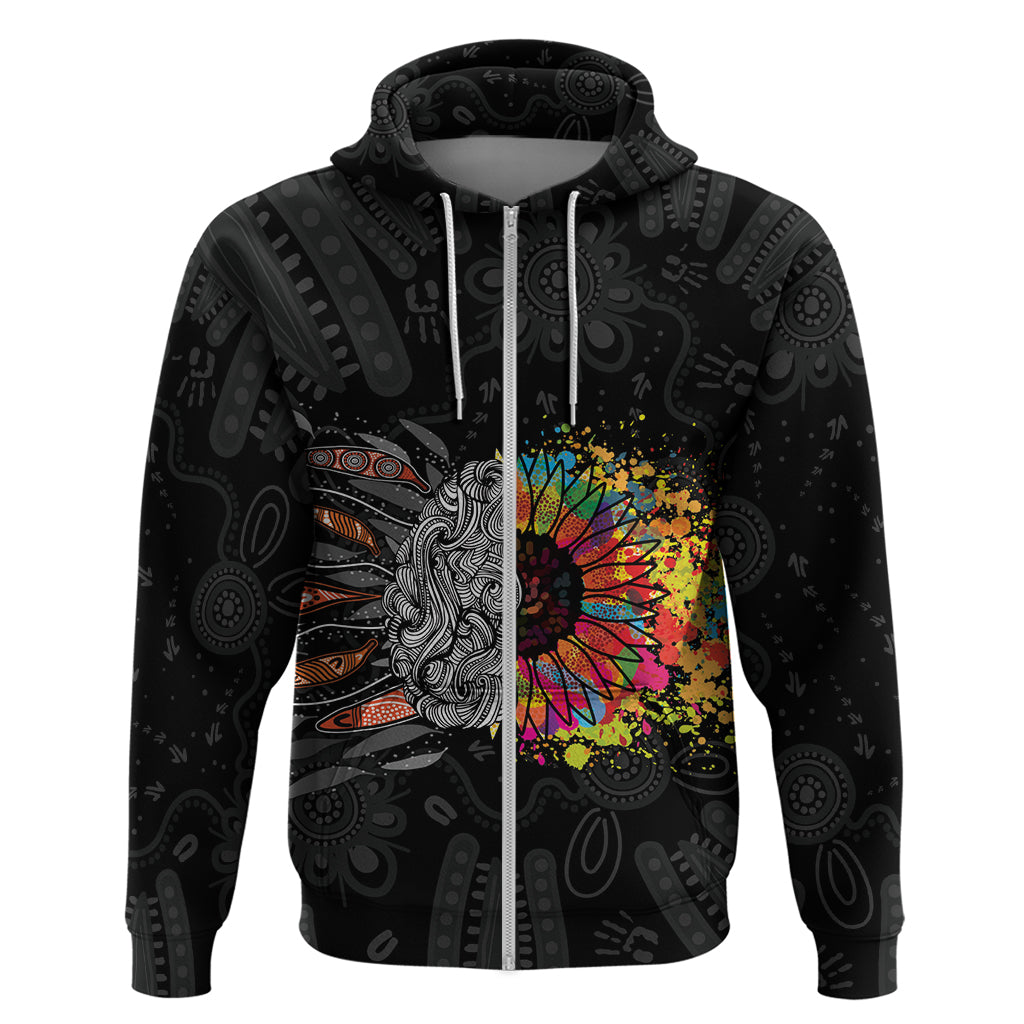Australia Aboriginal Hoodie Autism It's Okay To Be Different LT7 - Vibe Hoodie Shop