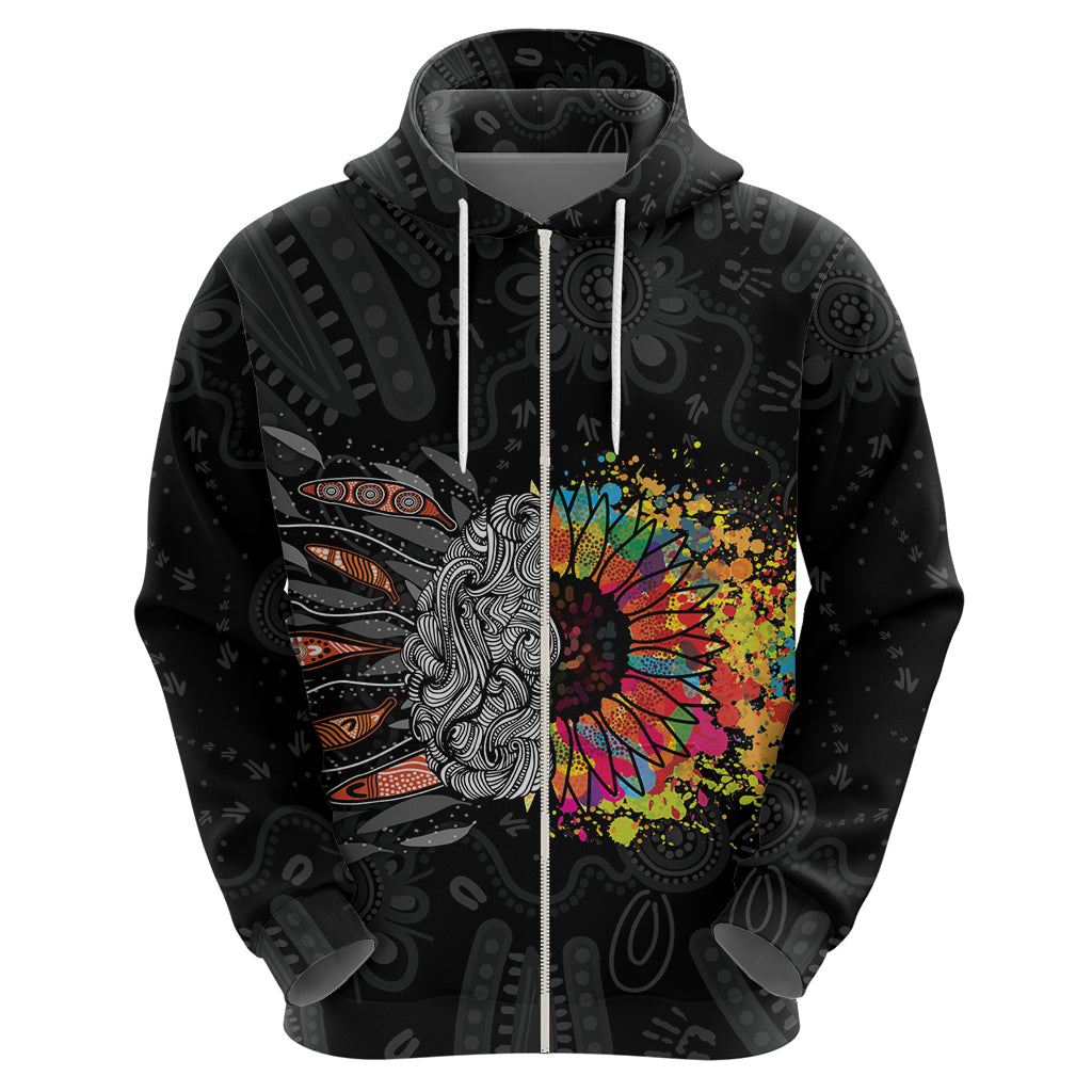Australia Aboriginal Hoodie Autism It's Okay To Be Different LT7 - Vibe Hoodie Shop