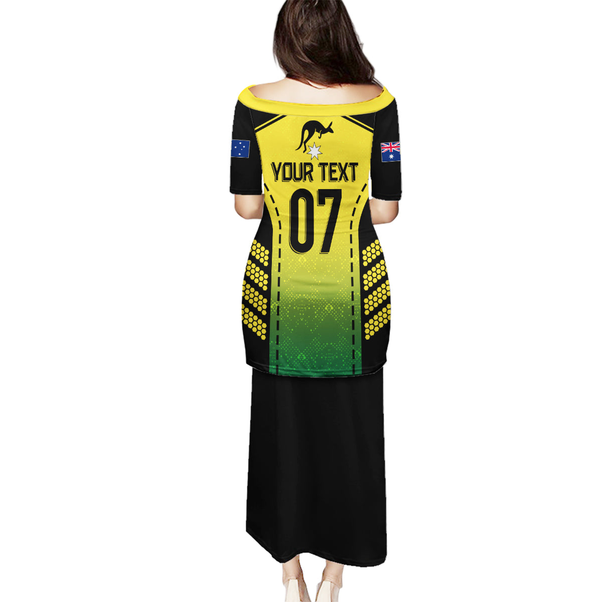 custom-australia-cricket-family-matching-puletasi-dress-and-hawaiian-shirt-kangaroo-champions-2023-go-aussies