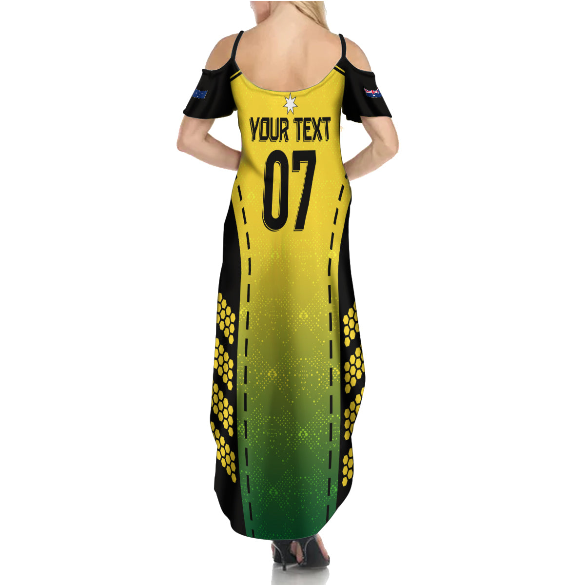 custom-australia-cricket-family-matching-summer-maxi-dress-and-hawaiian-shirt-kangaroo-champions-2023-go-aussies