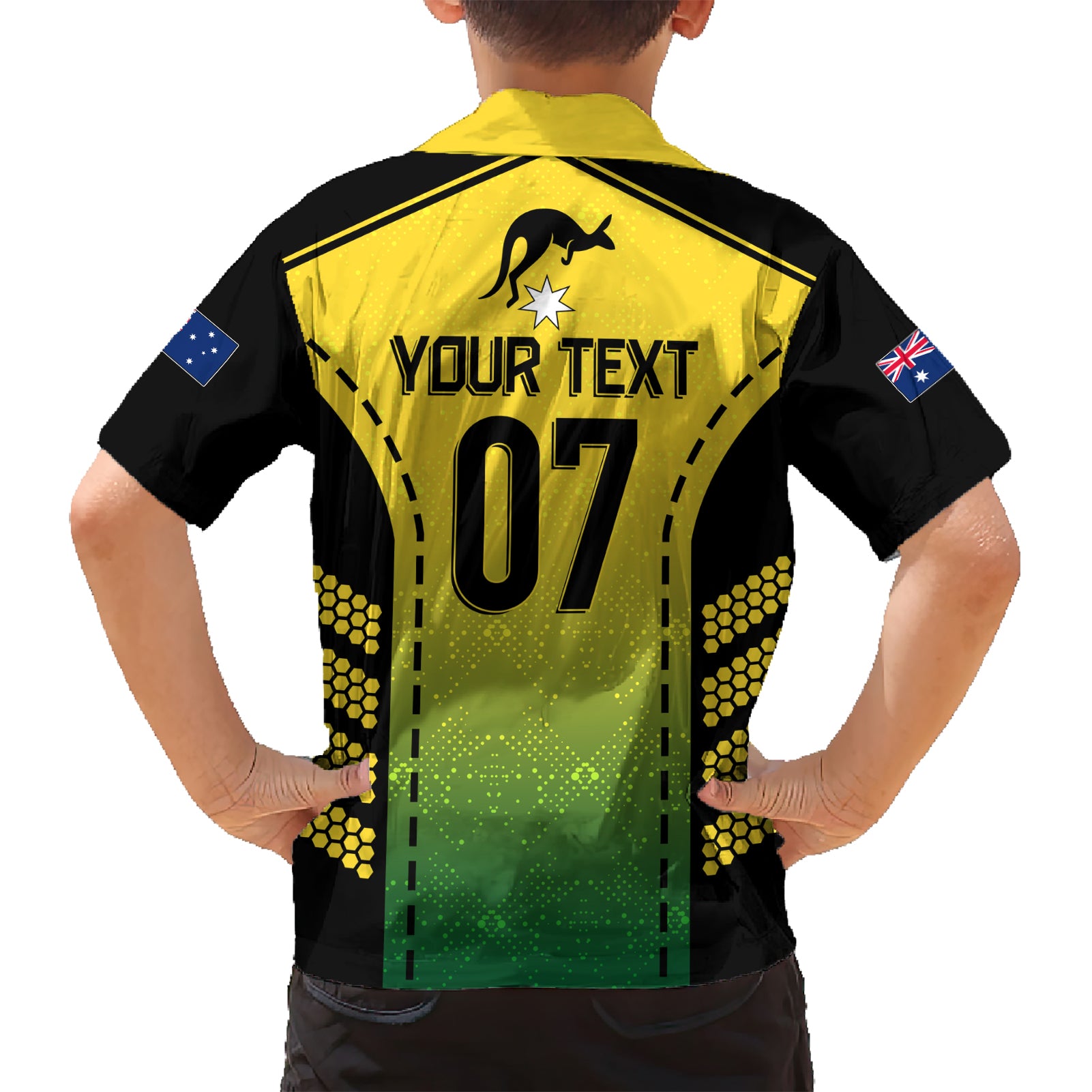 Custom Australia Cricket Hawaiian Shirt Kangaroo Champions 2023 Go Aussies - Vibe Hoodie Shop