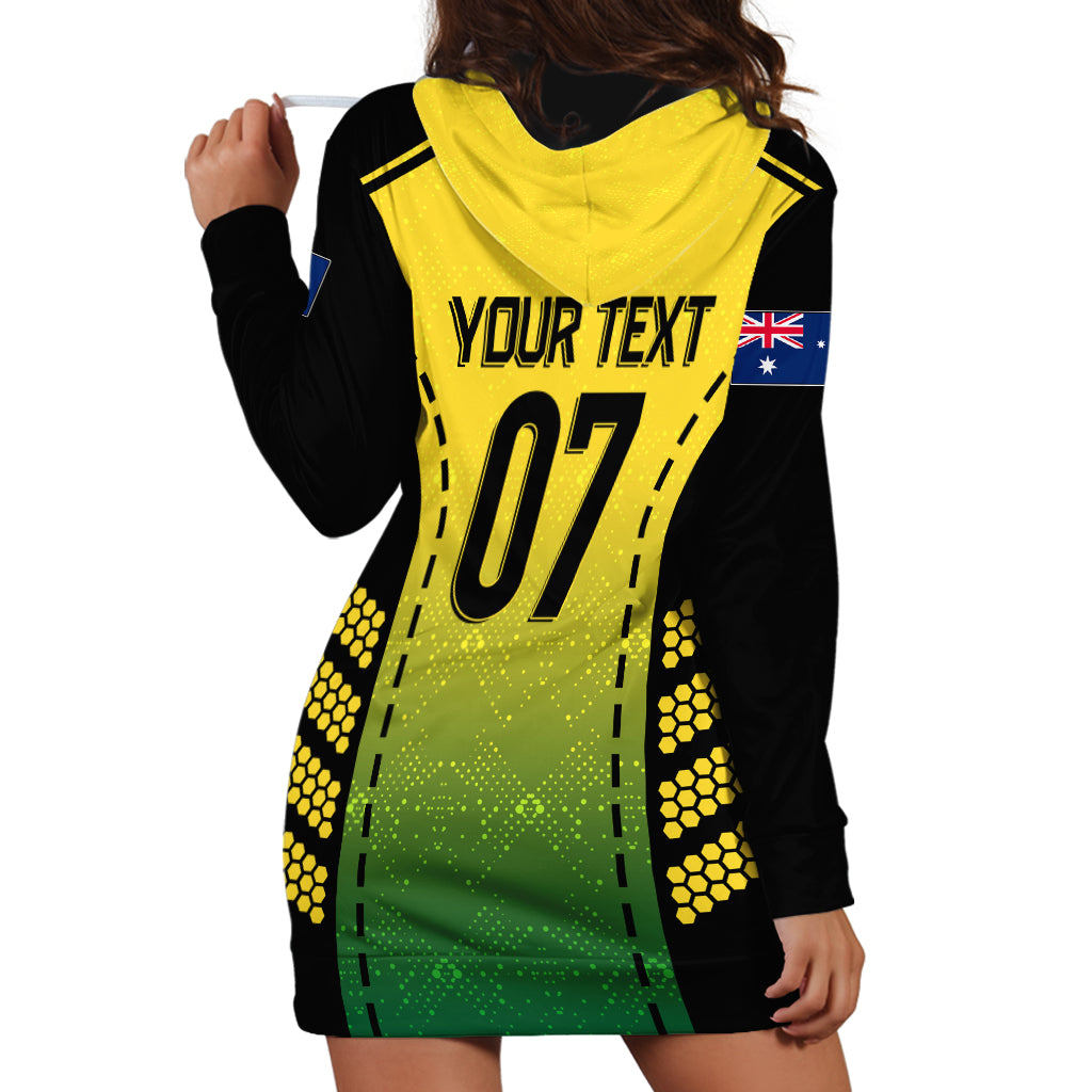 Custom Australia Cricket Hoodie Dress Kangaroo Champions 2023 Go Aussies - Vibe Hoodie Shop