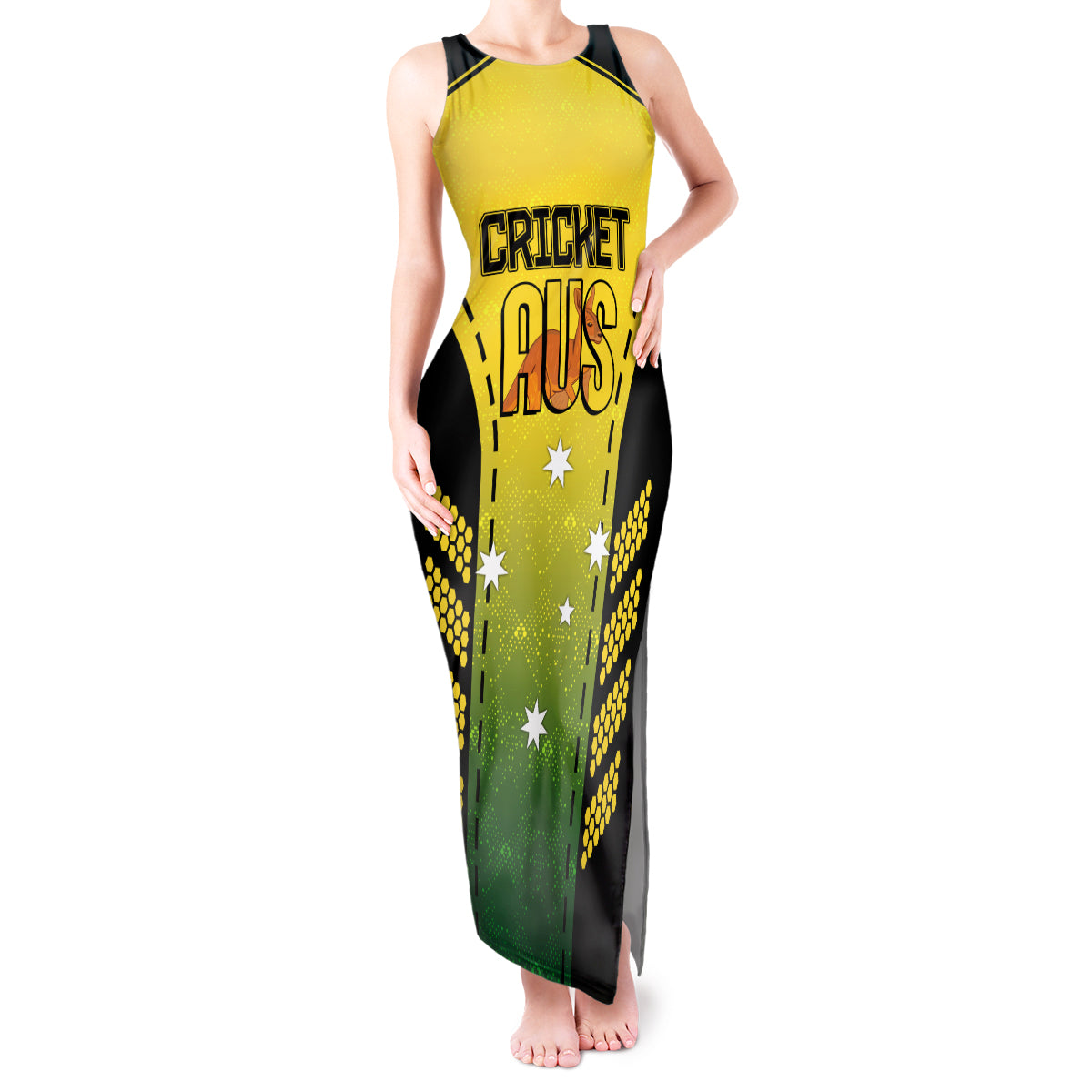 custom-australia-cricket-tank-maxi-dress-kangaroo-champions-2023-go-aussies