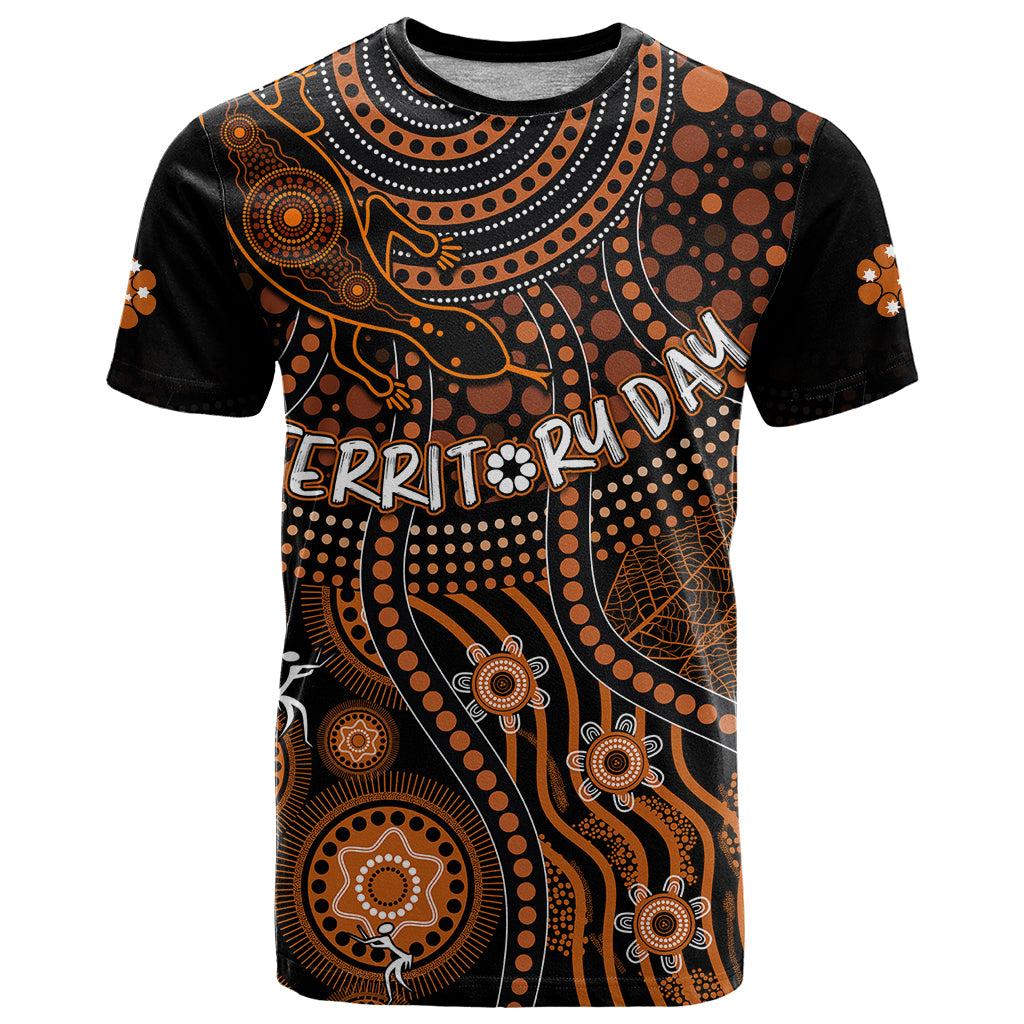 Personalised Northern Territory Day T Shirt Indigenous Sun and Life Art - Vibe Hoodie Shop