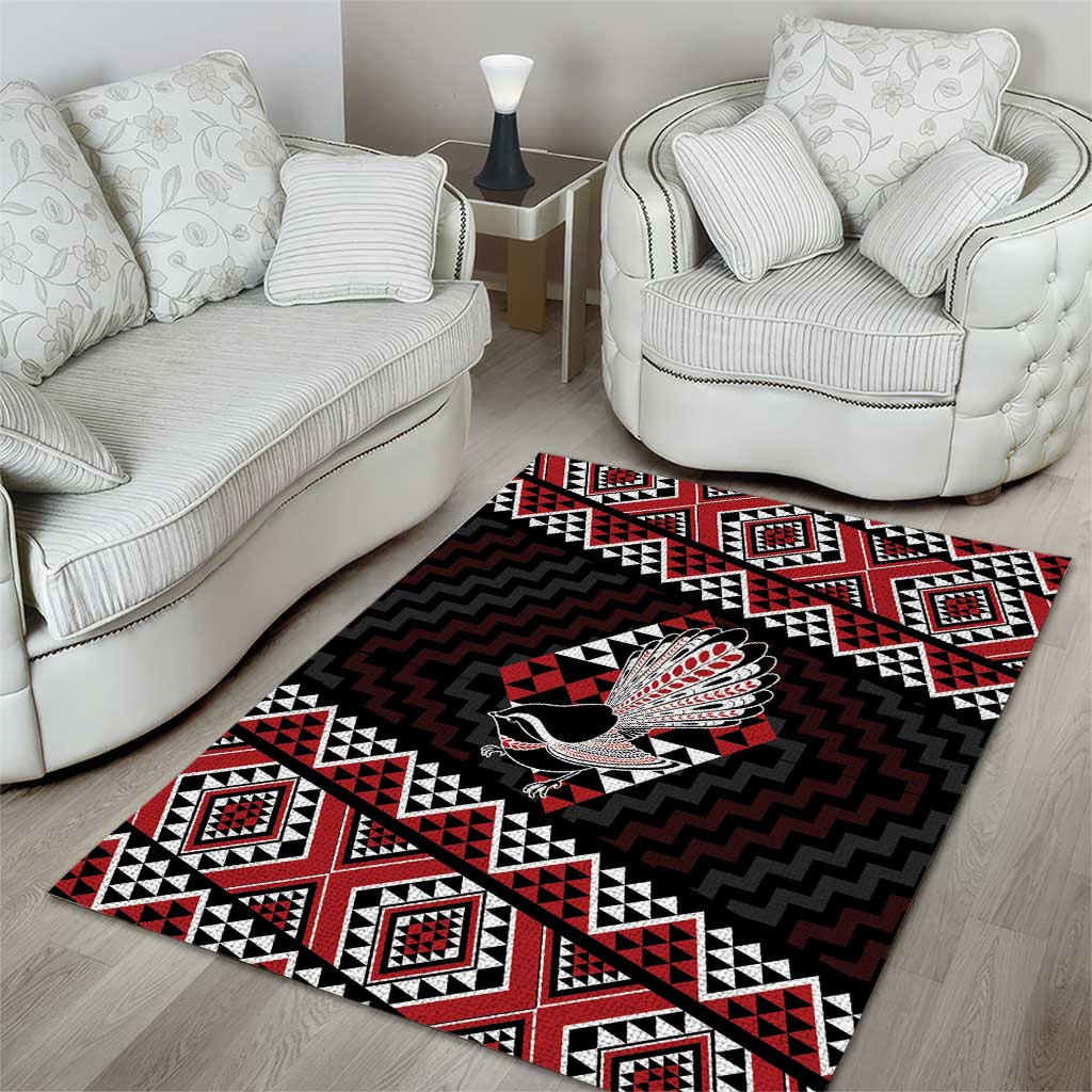 Taniko Aotearoa Area Rug Poutama Mix Piwakawaka - Vibe Hoodie Shop