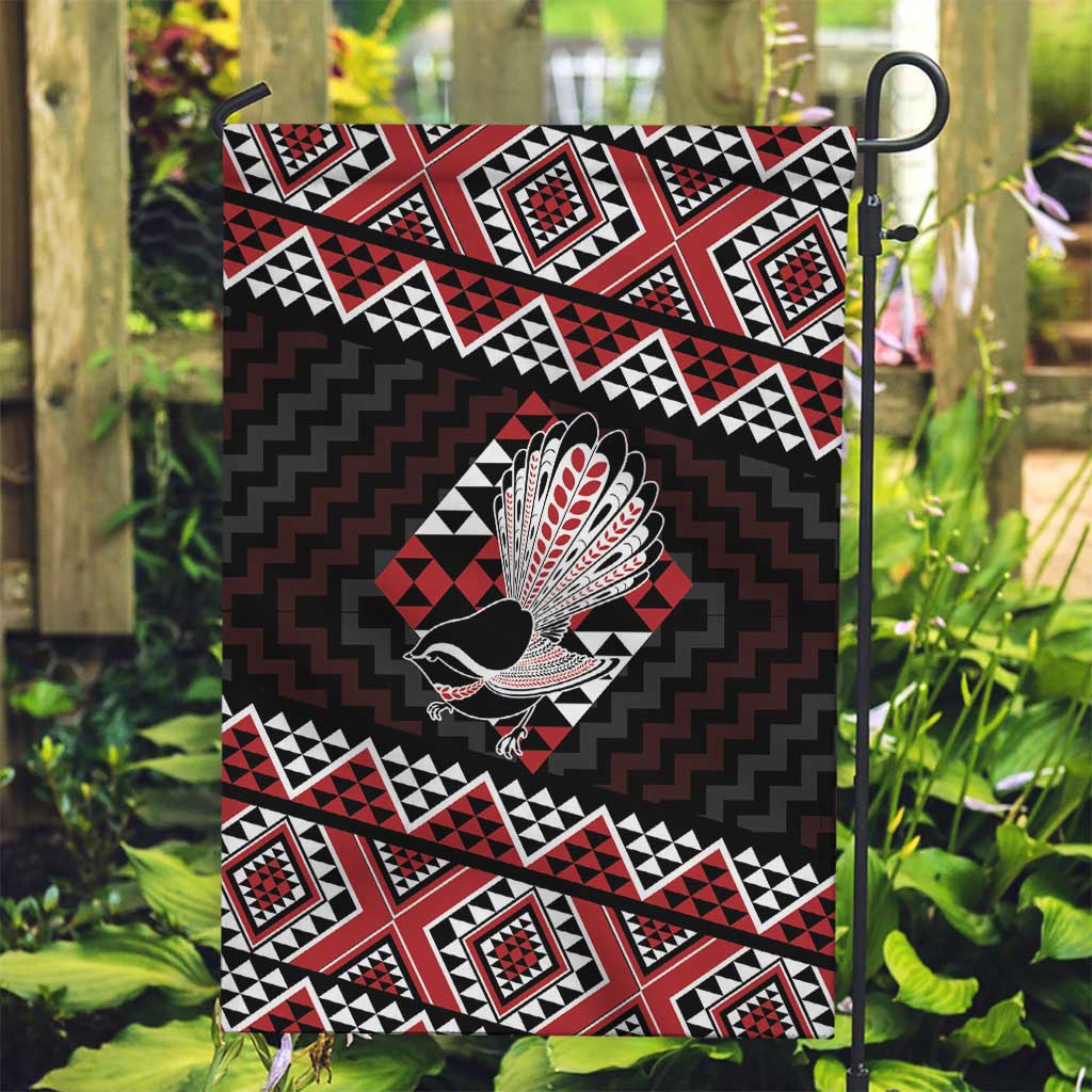 Taniko Aotearoa Garden Flag Poutama Mix Piwakawaka - Vibe Hoodie Shop