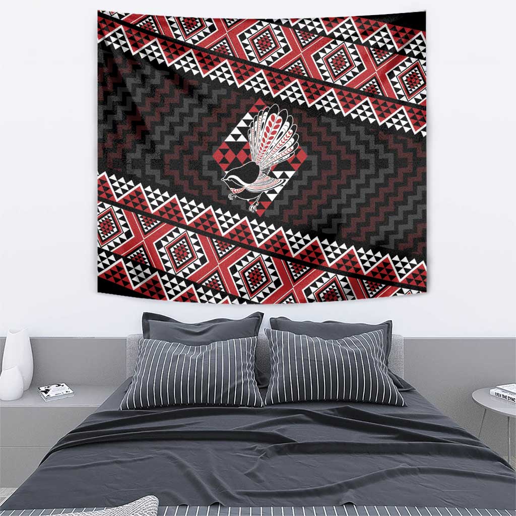 Taniko Aotearoa Tapestry Poutama Mix Piwakawaka - Vibe Hoodie Shop