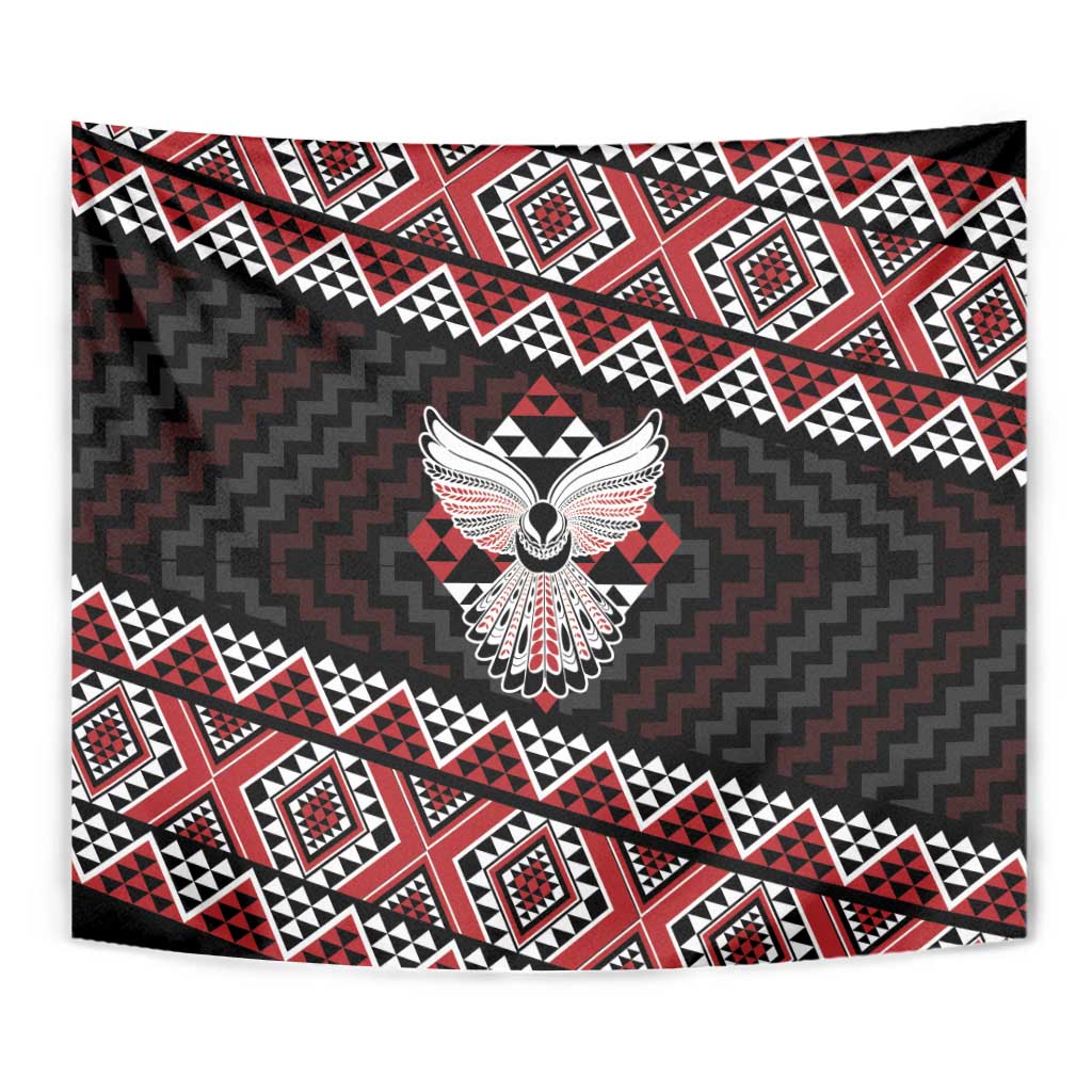 Taniko Aotearoa Tapestry Poutama Mix Piwakawaka - Ver02 - Vibe Hoodie Shop