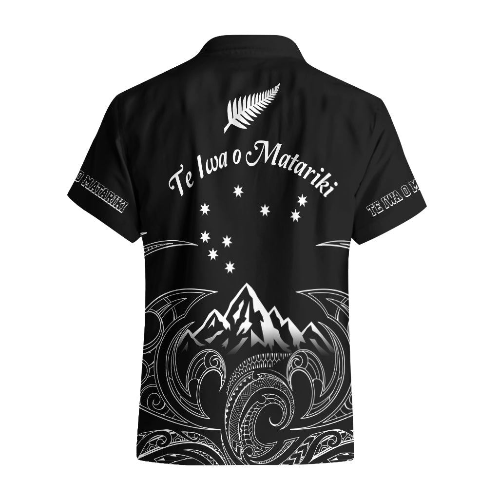 New Zealand Hawaiian Shirt Maori Te Iwa o Matariki - Vibe Hoodie Shop
