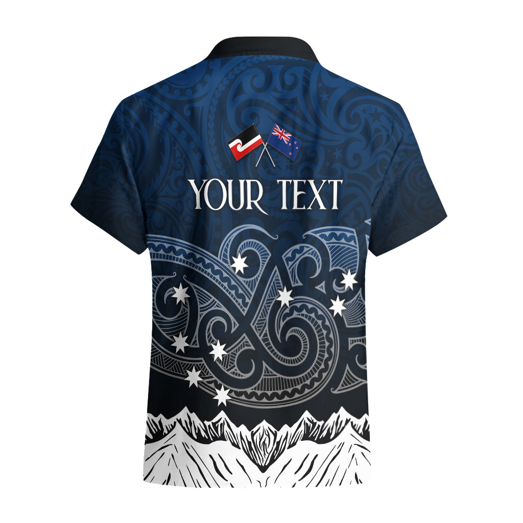 Personalised New Zealand Hawaiian Shirt Matariki Maori Patterns - Gradient - Vibe Hoodie Shop