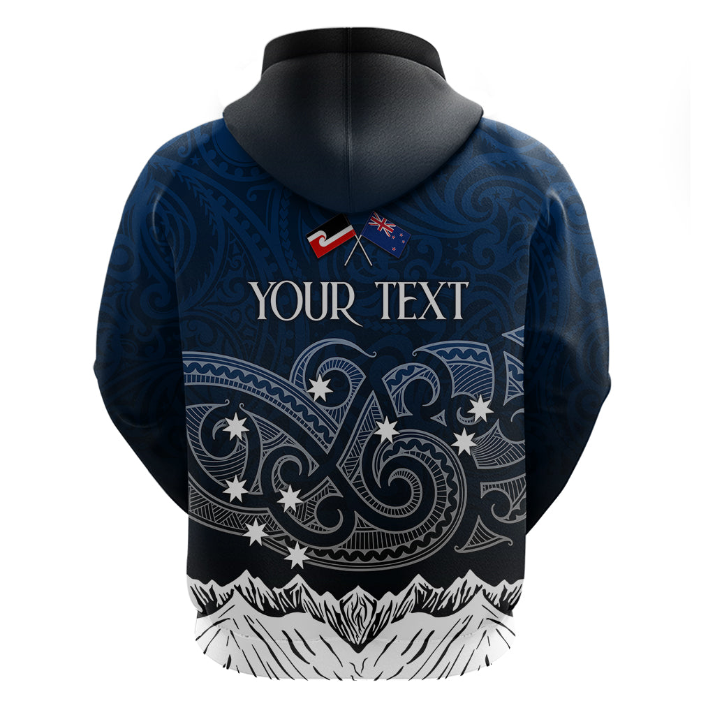 Personalised New Zealand Hoodie Matariki Maori Patterns - Gradient LT7 - Vibe Hoodie Shop