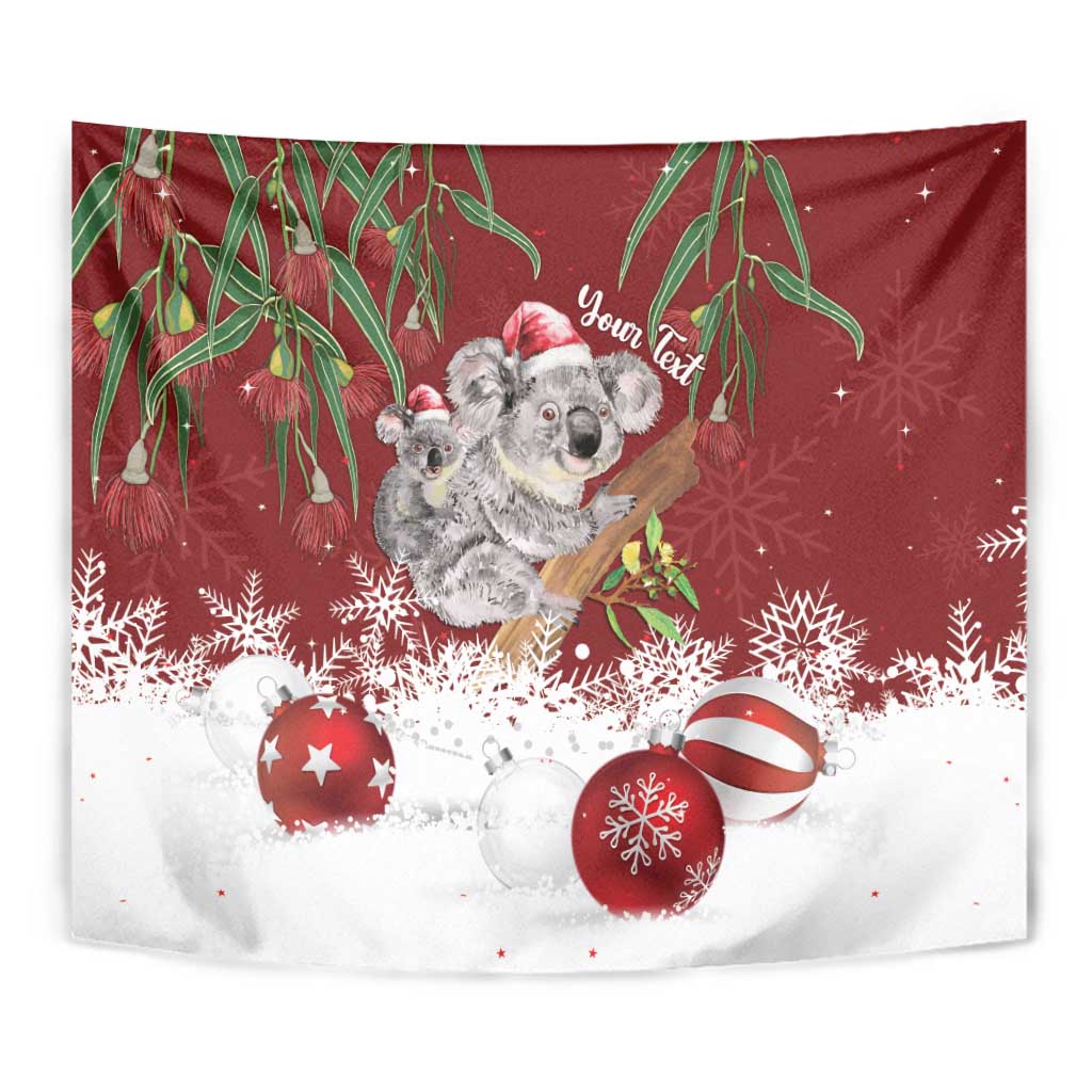 Personalised Aussie Christmas Tapestry Mom & Baby Koala - Vibe Hoodie Shop