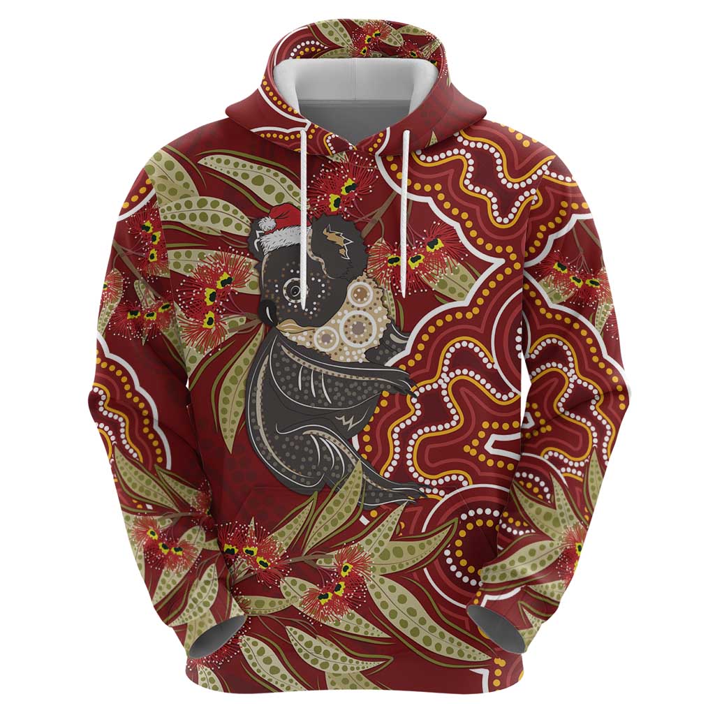 Australia Santa Koala Hoodie Aboriginal Style LT7 - Vibe Hoodie Shop