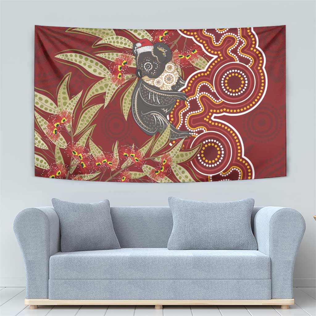 Australia Santa Koala Tapestry Aboriginal Style - Vibe Hoodie Shop