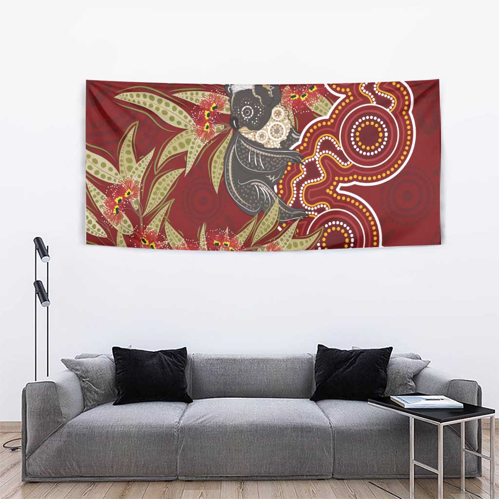 Australia Santa Koala Tapestry Aboriginal Style - Vibe Hoodie Shop