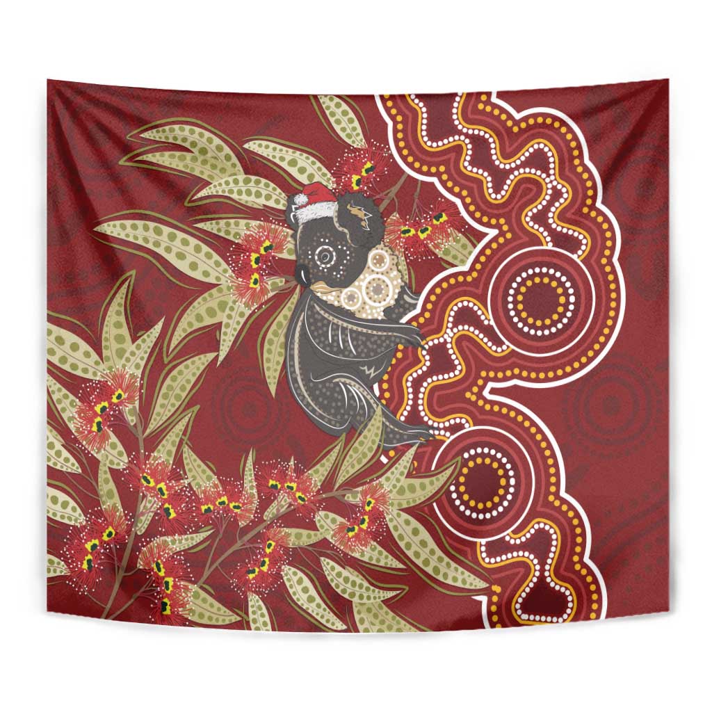 Australia Santa Koala Tapestry Aboriginal Style - Vibe Hoodie Shop