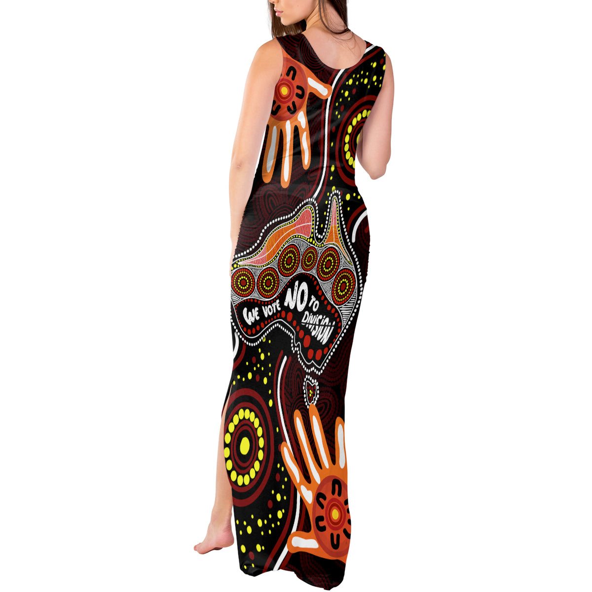 australia-indigenous-tank-maxi-dress-we-vote-no-to-division-aboriginal-map