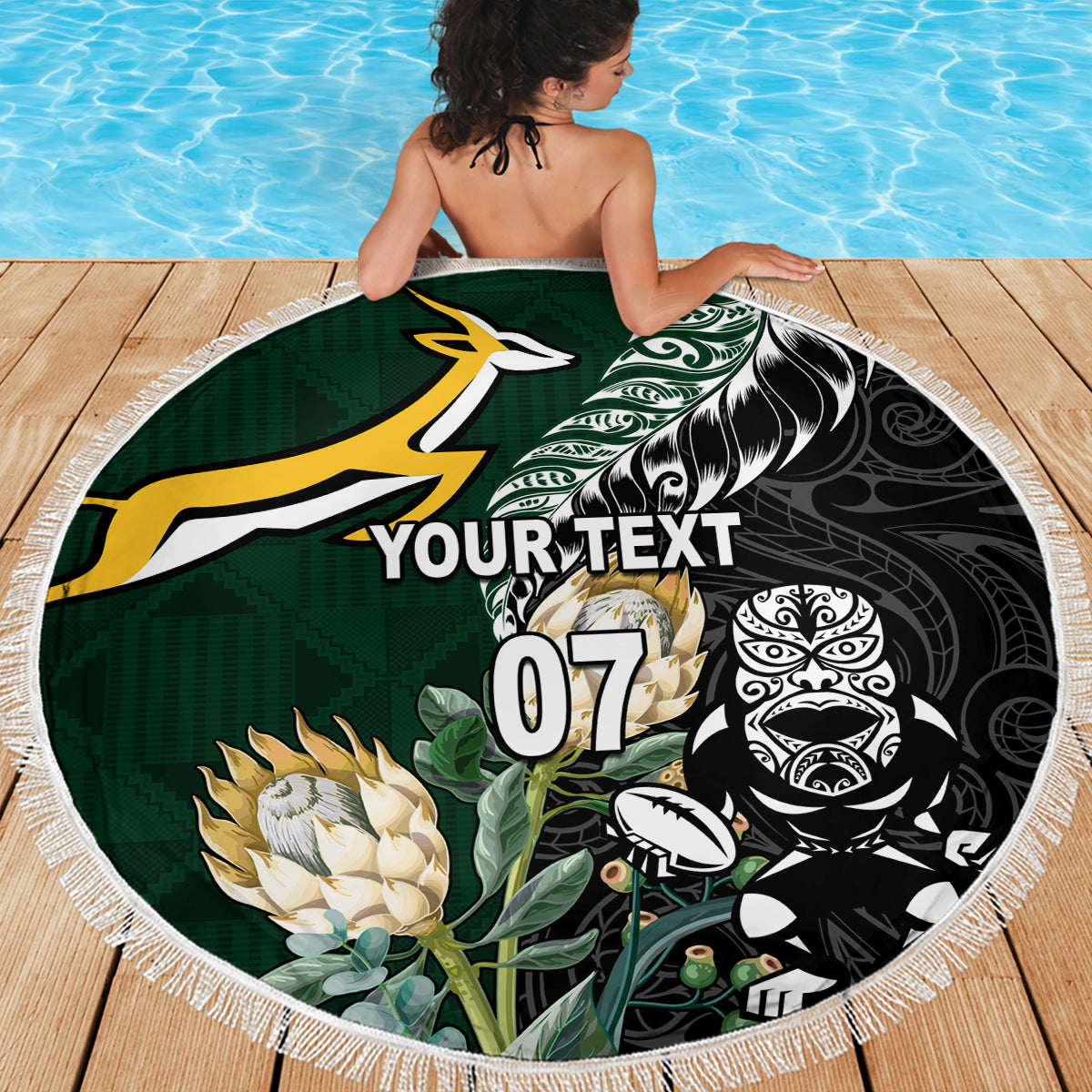 custom-south-africa-mix-new-zealand-rugby-2023-beach-blanket-world-cup-greatest-rivalry