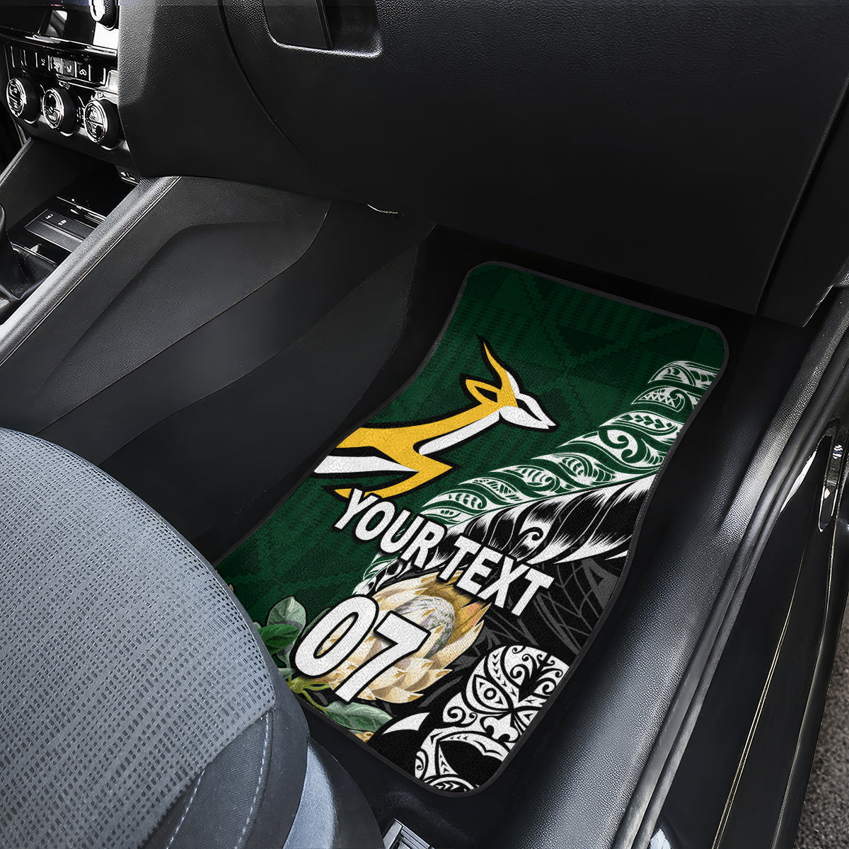 custom-south-africa-mix-new-zealand-rugby-2023-car-mats-world-cup-greatest-rivalry