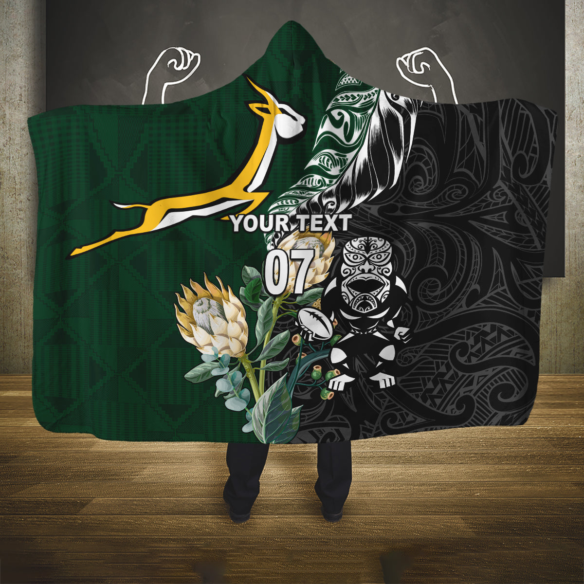 custom-south-africa-mix-new-zealand-rugby-2023-hooded-blanket-world-cup-greatest-rivalry