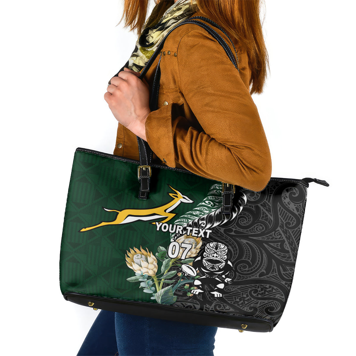 custom-south-africa-mix-new-zealand-rugby-2023-leather-tote-bag-world-cup-greatest-rivalry