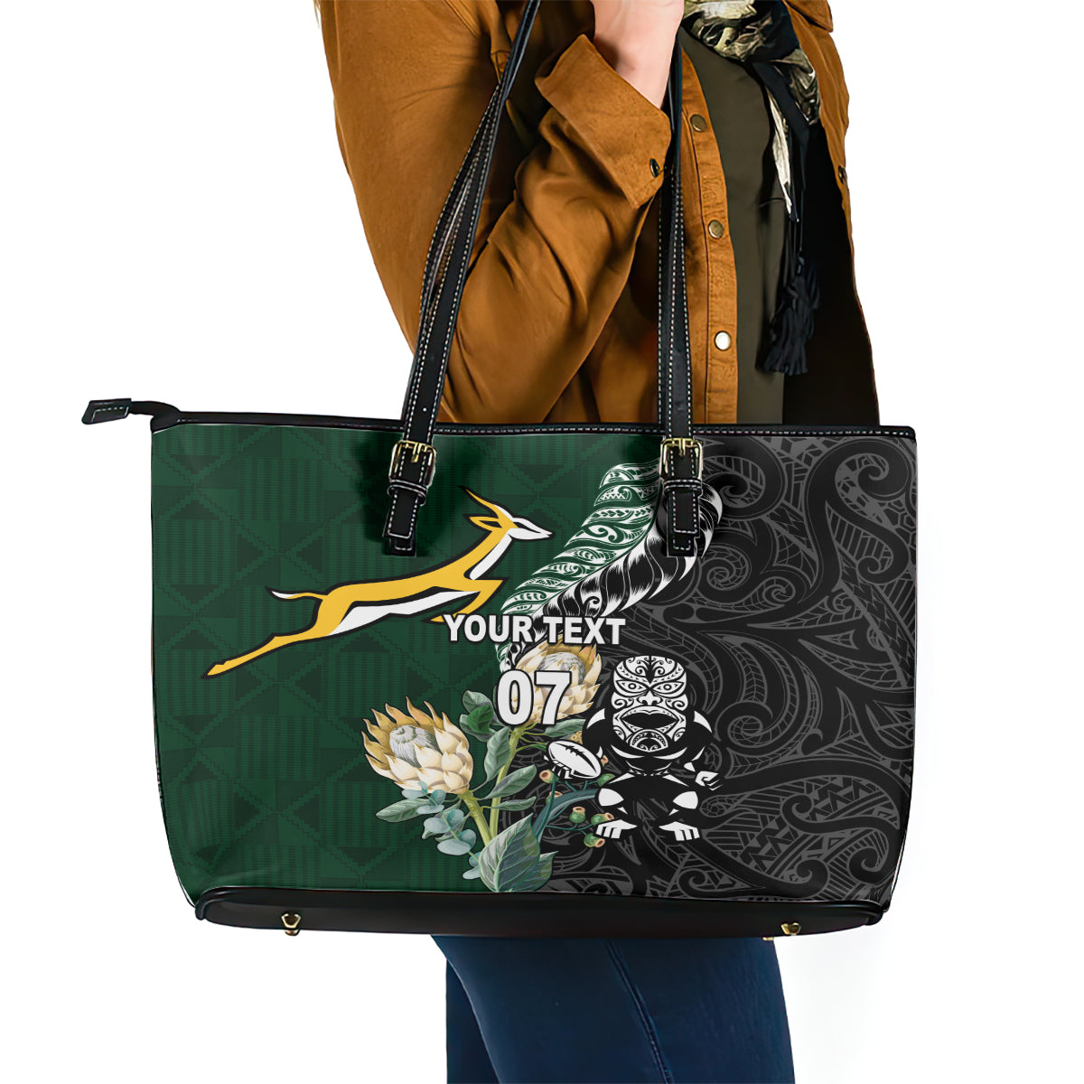 custom-south-africa-mix-new-zealand-rugby-2023-leather-tote-bag-world-cup-greatest-rivalry