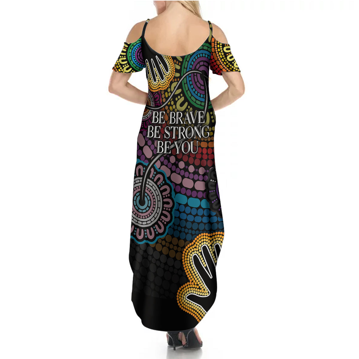 australia-lgbtq-history-month-summer-maxi-dress-indigenous-rainbows-pride-be-you